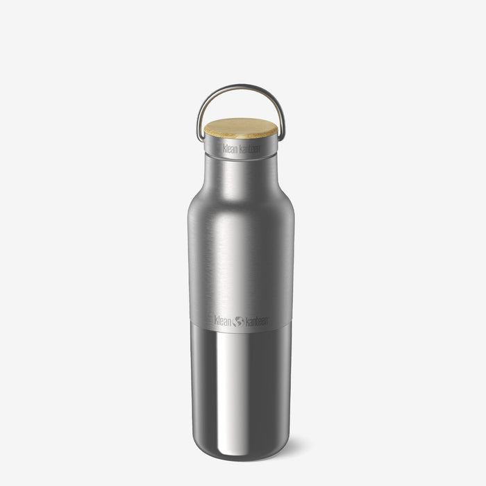 16oz Reflect Insulated Bottle – Recycled Steel & Bamboo Cap