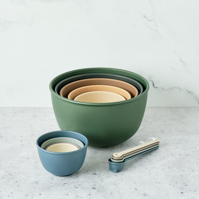 Astrik Baking Bundle (5 Bowls + Measuring Duo Set)