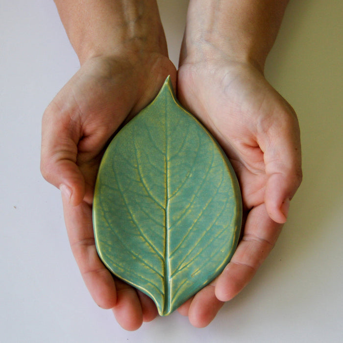 Handcrafted Small Leaf Dish