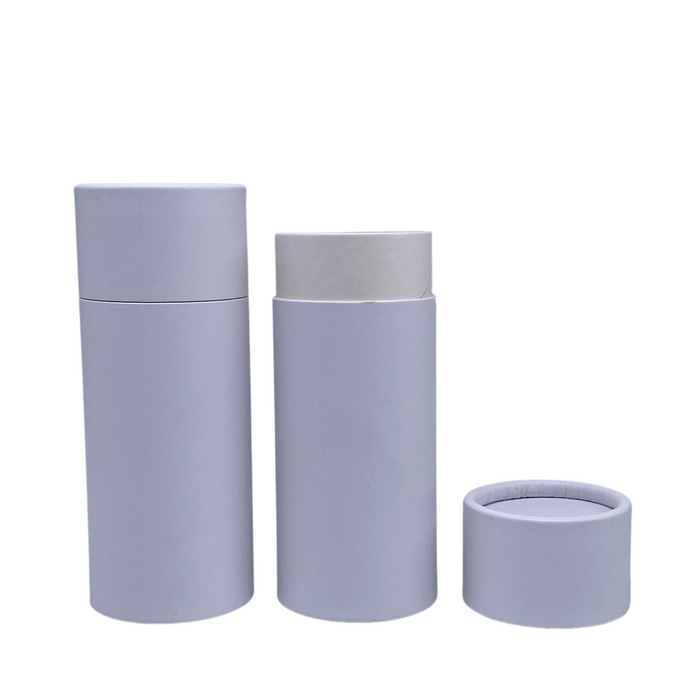 2.5oz Natural Kraft Push-Up Cosmetic Tube (70g) – Eco-Friendly Paperboard Packaging