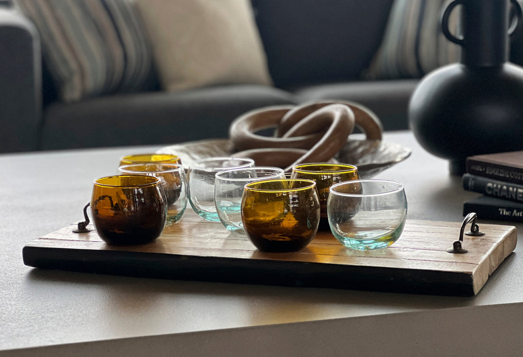 Moroccan Stemless Goblet - Set of 4