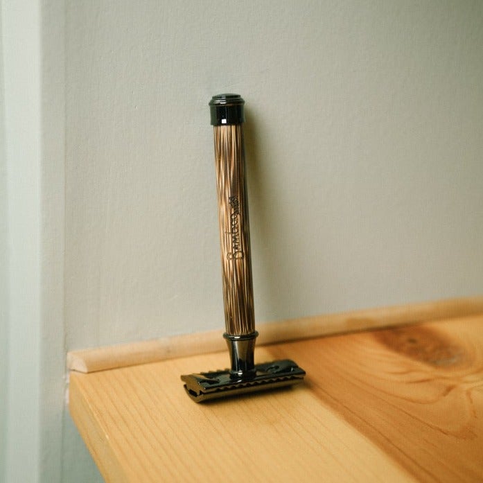 Bamboo & Stainless Steel Safety Razor