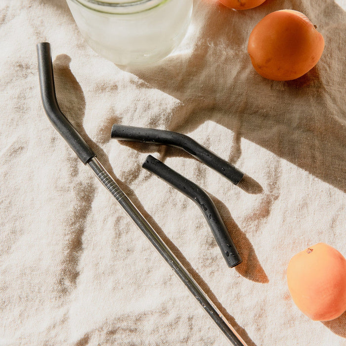 Silicone Straw Tip Pack – Soft Silicone Tips for Stainless Steel Straws | Plastic-Free, Reusable & Comfortable Drinking Accessory