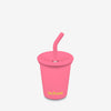 10oz Reusable Kid’s Cup with Straw Lid – Stainless Steel
