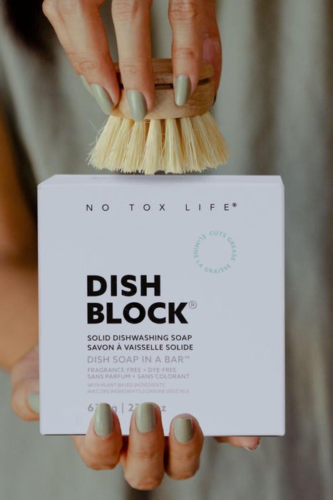 DISH BLOCK® Solid Dish Soap - Huge Bar (22.5 oz | 638g)