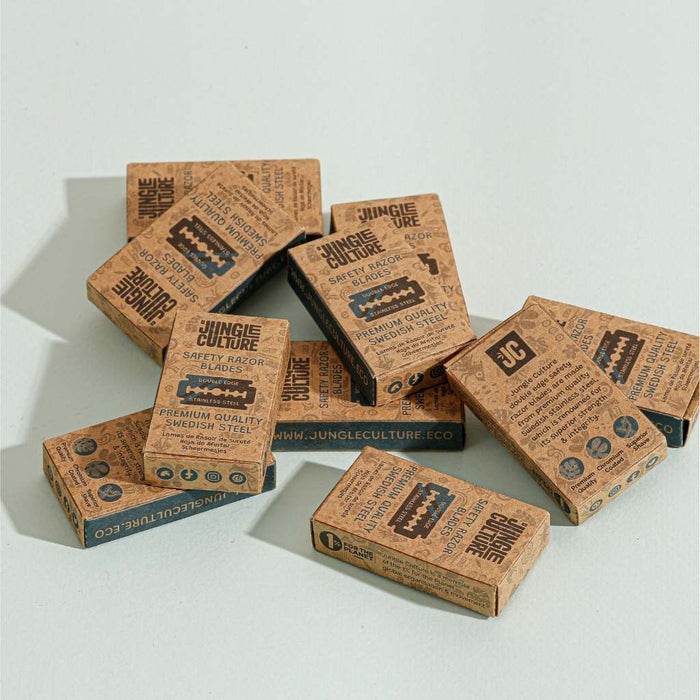 Double Edge Safety Razor Blades | 10 Pack | Jungle Culture