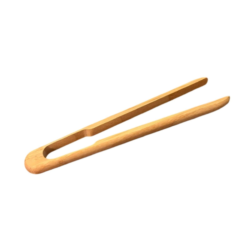 12" Bamboo Tong | Eco-Friendly Cooking & Serving Utensil | Sustainable Kitchen Tool
