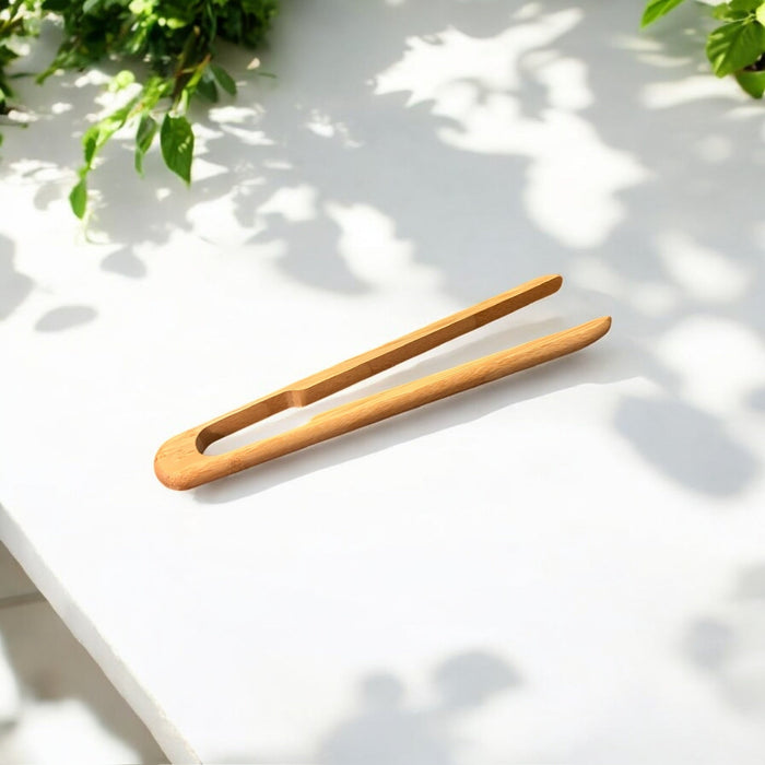 12" Bamboo Tong | Eco-Friendly Cooking & Serving Utensil | Sustainable Kitchen Tool