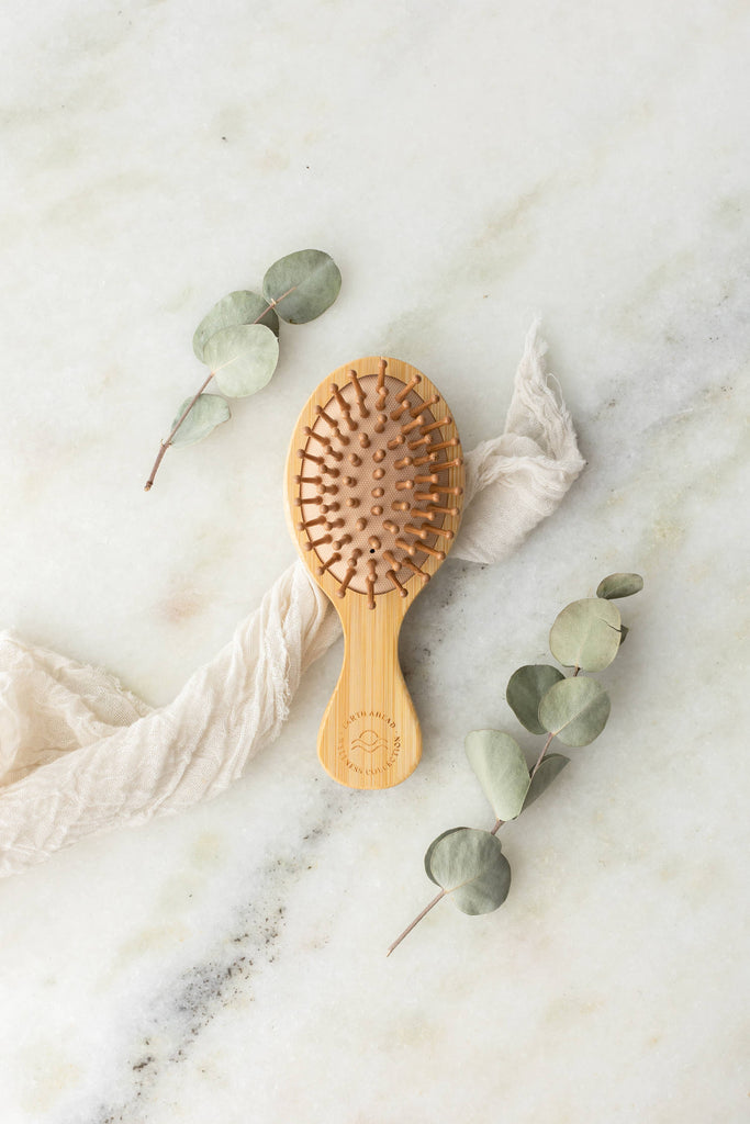 Earth Ahead - Small Bamboo Hairbrush – Unpackaged