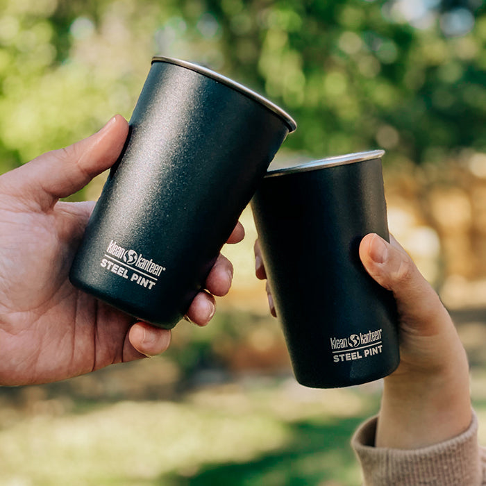 Stainless Steel Pint Cups – 4 Pack