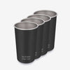 Stainless Steel Pint Cups – 4 Pack