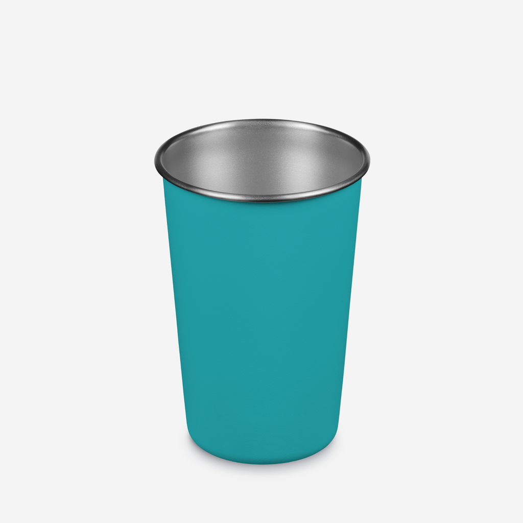 Reusable 16oz Stainless Steel Pint Cup