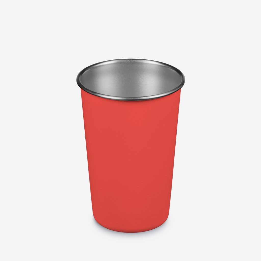Reusable 16oz Stainless Steel Pint Cup