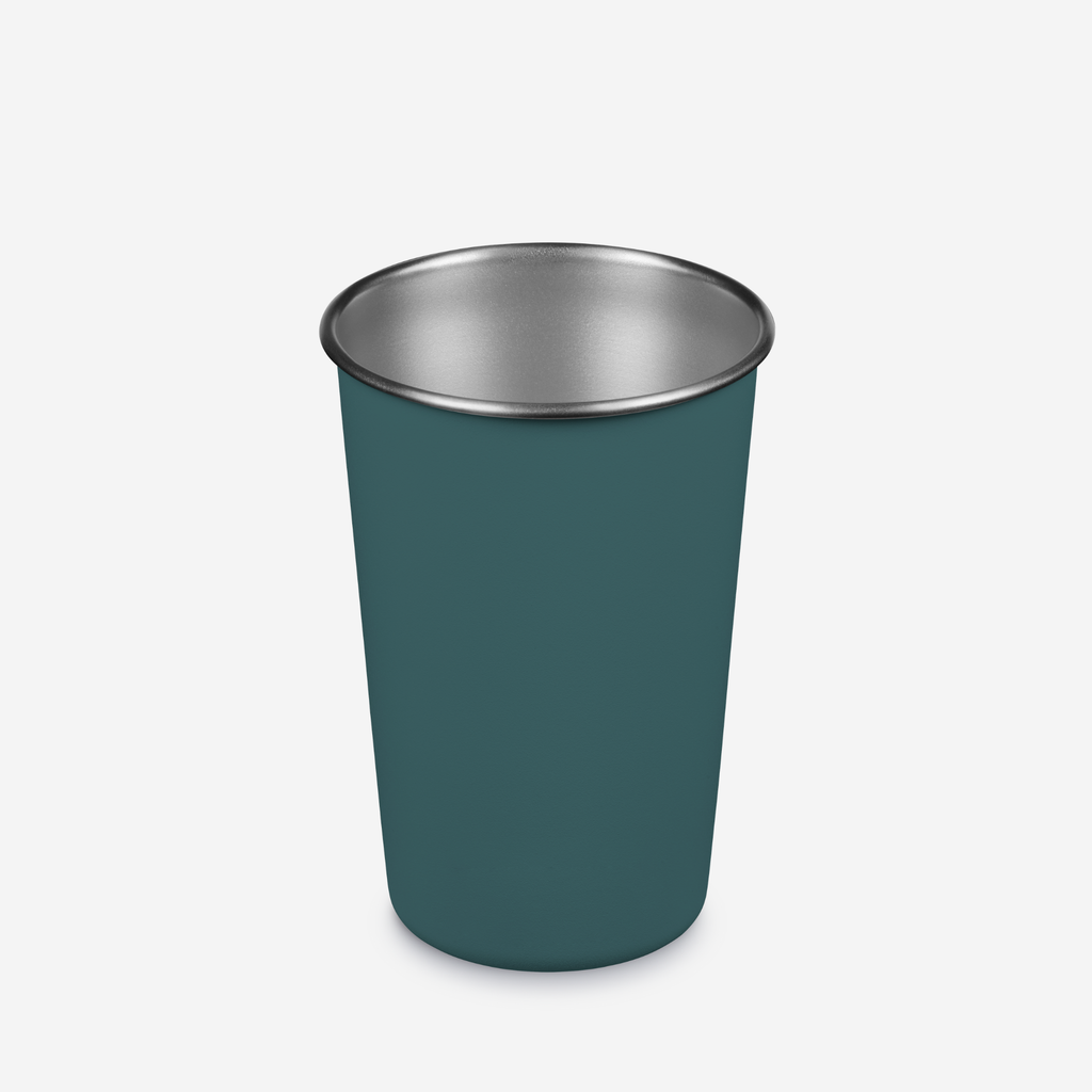 Reusable 16oz Stainless Steel Pint Cup