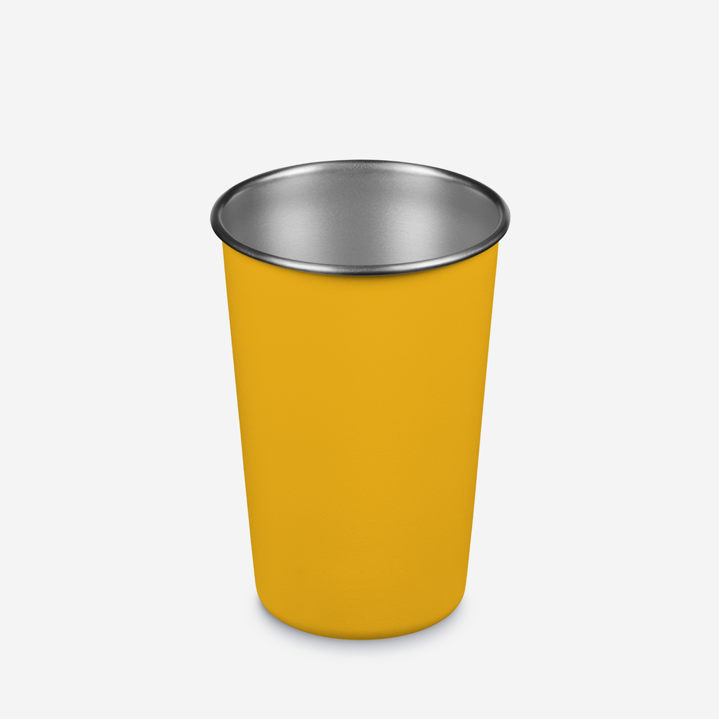 Reusable 16oz Stainless Steel Pint Cup