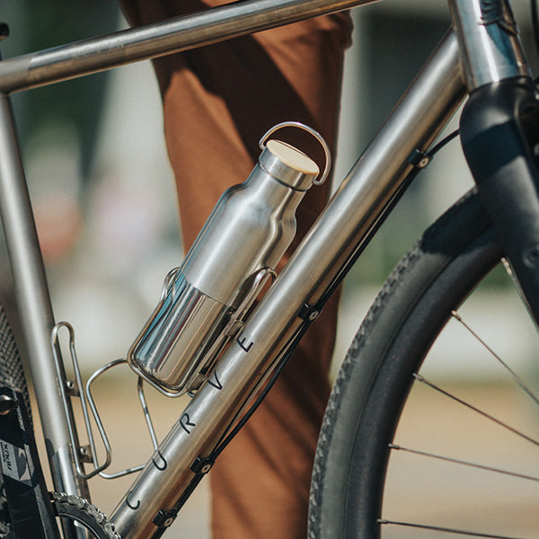 20oz Sustainable Stainless Steel Insulated Bottle – Bamboo Cap