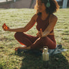 16oz Reflect Insulated Bottle – Recycled Steel & Bamboo Cap