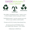Mixed Pandas Set of 3 Swedish Dishcloths – Reusable, Compostable & Eco-Friendly Paper Towel Replacements