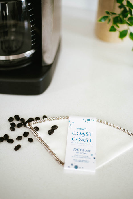 Reusable Hemp Coffee Filters – Eco-Friendly 2-Pack