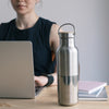 20oz Sustainable Stainless Steel Insulated Bottle – Bamboo Cap