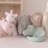 Elephant Organic Rubber Teether, Rattle & Bath Toy