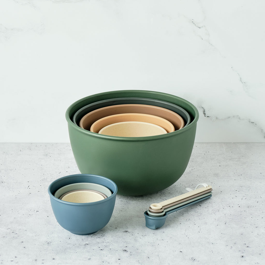 Astrik Baking Bundle (5 Bowls + Measuring Duo Set)
