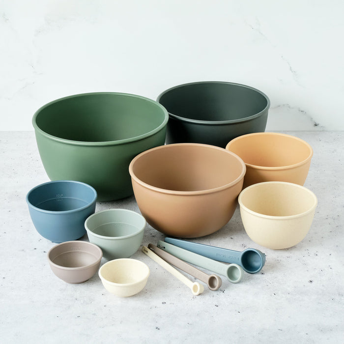 Astrik Baking Bundle (5 Bowls + Measuring Duo Set)