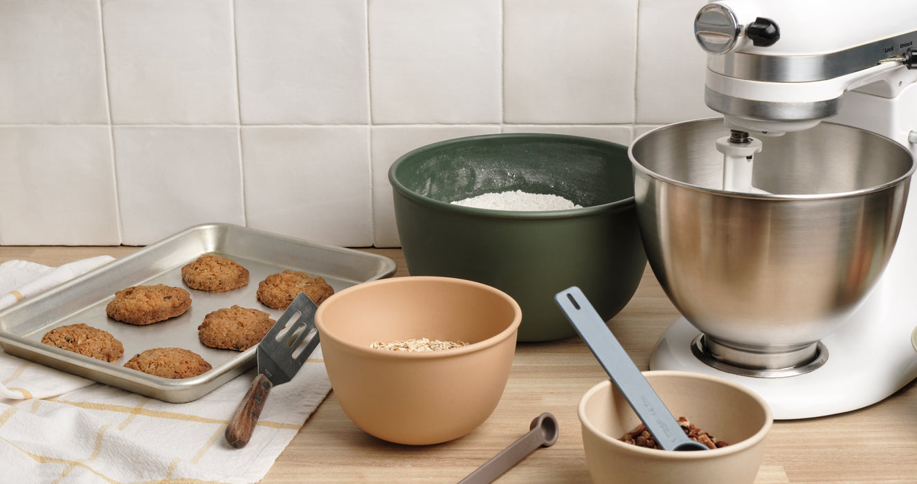 Astrik Baking Bundle (5 Bowls + Measuring Duo Set)