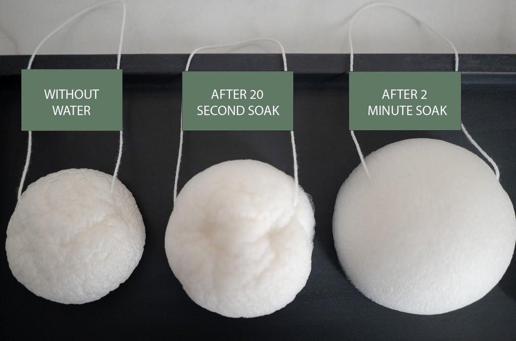 LUNA Facial Sponge – White