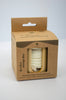Bamboo Storage Box + Reusable Hemp Cotton Rounds – 15-Pack Zero Waste Skincare Set