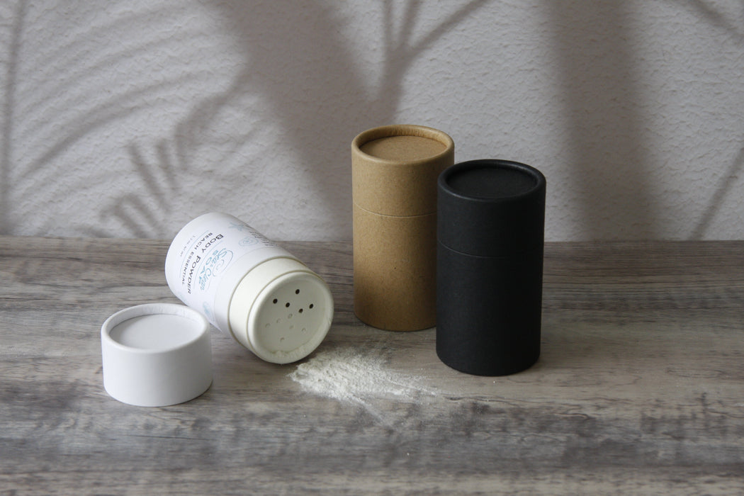 2oz Kraft Paper Shaker Tube (60g) – Plastic-Free & Compostable