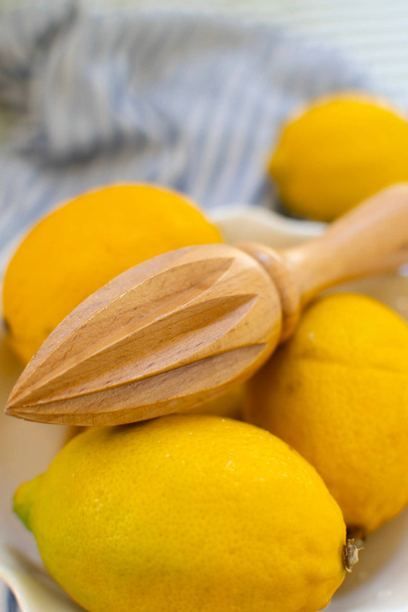 Beech Wood Citrus Juicer | Plastic-Free Manual Juicer | Compostable Kitchen Tool