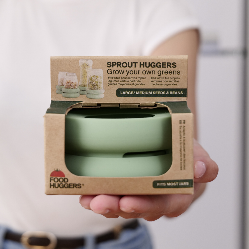 Reusable Silicone Sprouting Lids | Mason Jar Sprout Kit