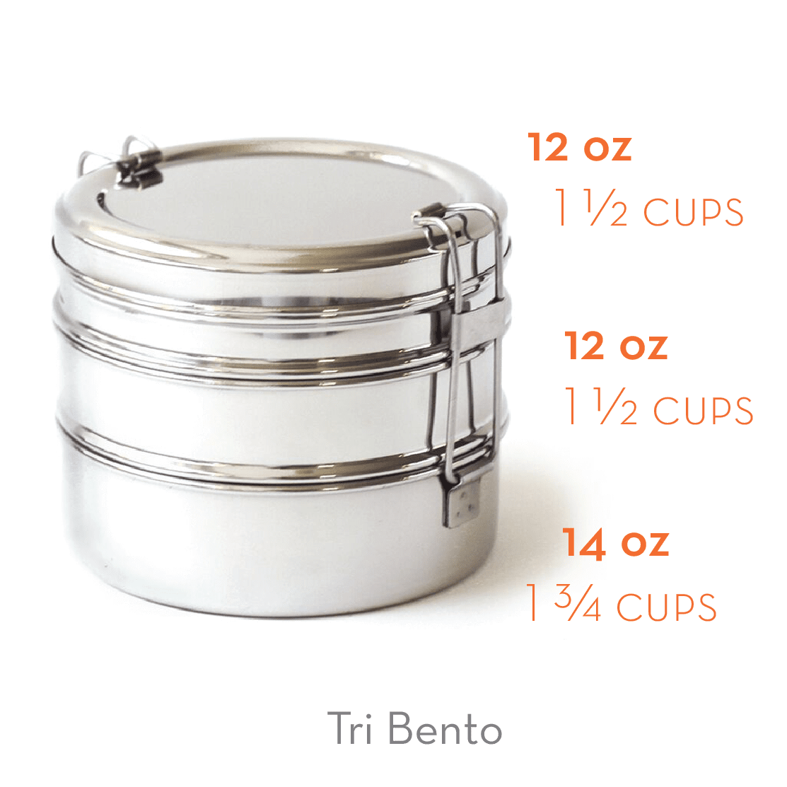 ECOlunchbox - ECOlunchbox Tri Bento Lunch Food Container