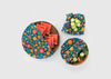 Beeswax Food Wrap – Fall Bloom Print | Reusable Organic Beeswax Wraps for Food Storage (Small, Medium & Large)
