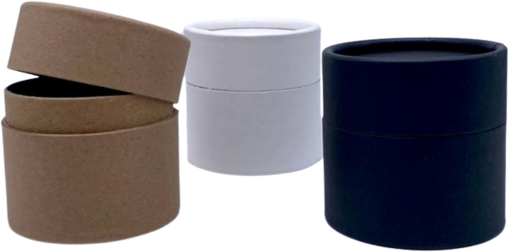 Eco-Friendly 4 oz Kraft Paper Jars | Plastic-Free Packaging