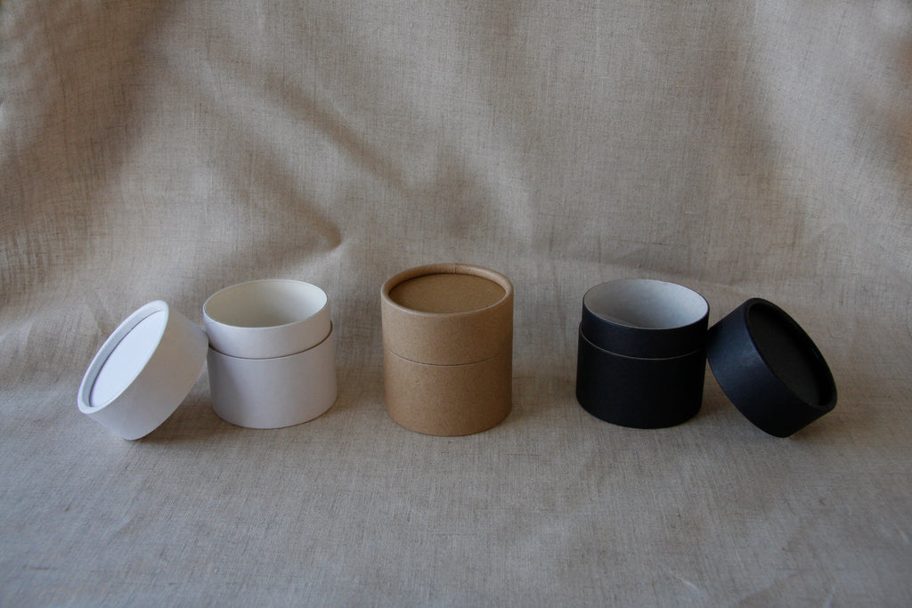 Eco-Friendly 4 oz Kraft Paper Jars | Plastic-Free Packaging