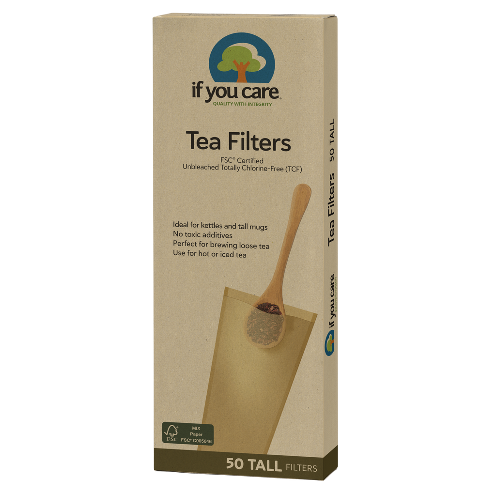 FSC Certified Unbleached Tea Filters – Tall