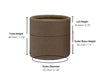 Kraft Paper Jar – 2 oz / 60 g Lightweight Container