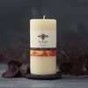100% Pure Beeswax Pillar Candles (Multiple Colors)