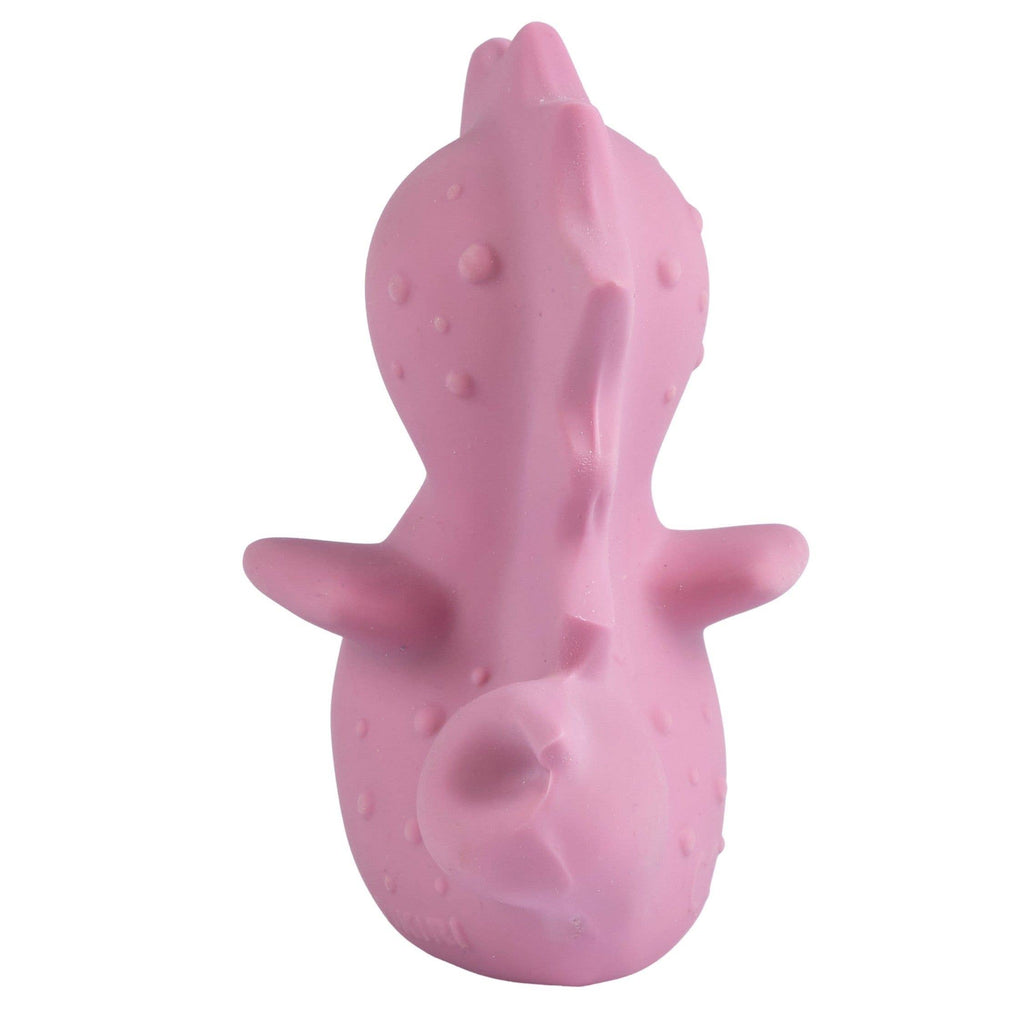 Organic Rubber Seahorse Rattle, Teether & Bath Toy