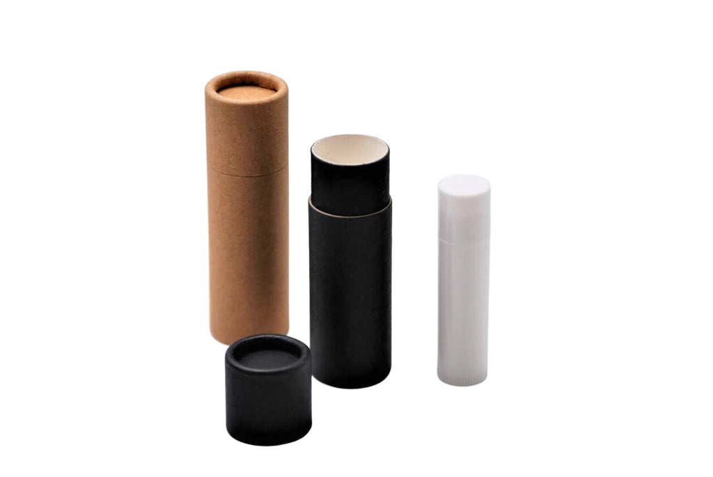 Eco-Friendly Push-Up Tubes – 1 oz / 30 g Kraft Paper