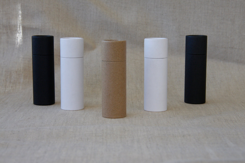 Eco-Friendly .5 oz Push-Up Tubes | Compostable Kraft Paper Packaging