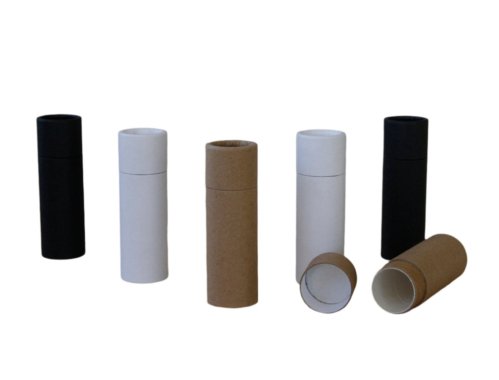 Eco-Friendly .5 oz Push-Up Tubes | Compostable Kraft Paper Packaging