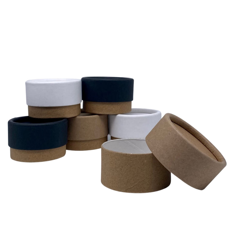 1 ounce / 30 g Overlapping Lid Paper Jar