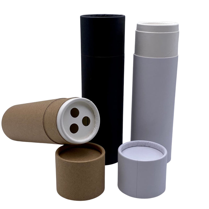 4 ounce / 115 g Paper Shaker Tube Large Holes