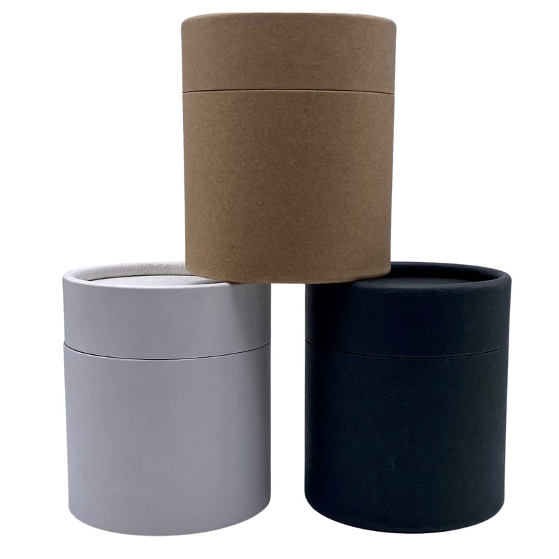 10 ounce / 295 g Large Kraft Paper Jars