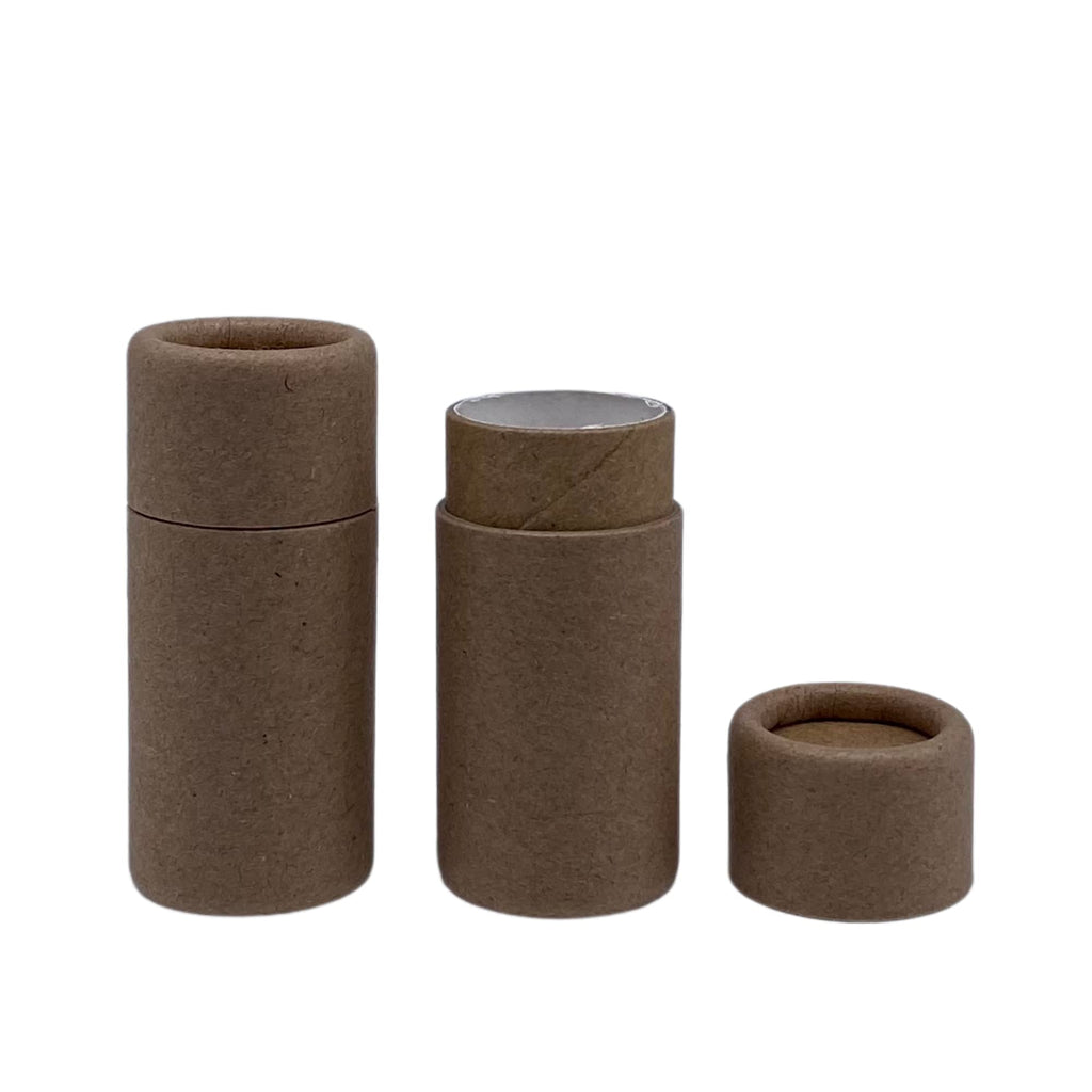 Eco-Friendly .25 oz Paper Lip Balm Tubes | Compostable Packaging