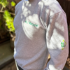 Eco-Friendly Crew Neck Sweater – “Hi, I Recycle!”
