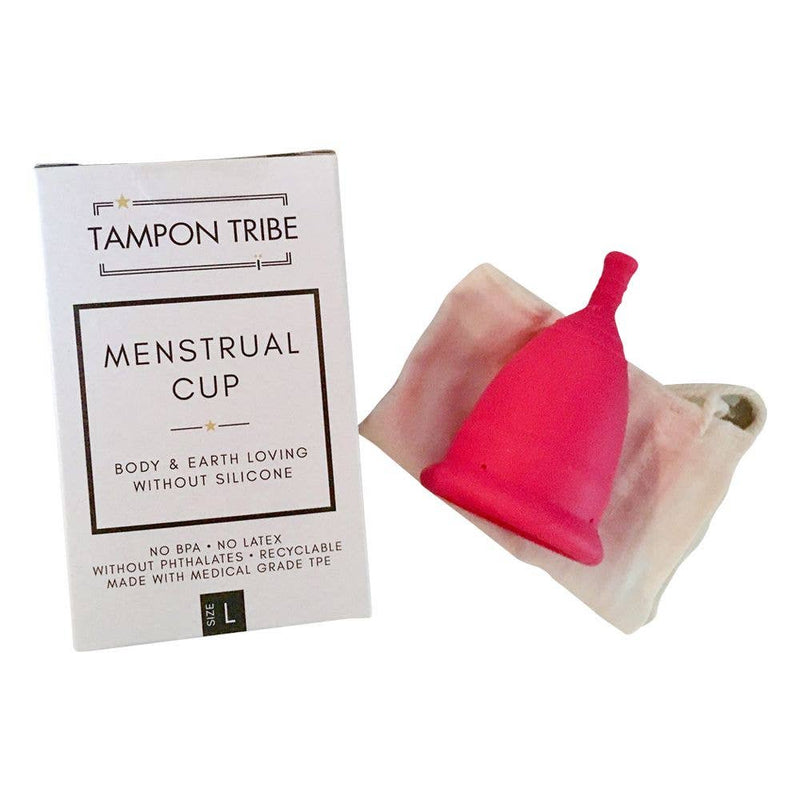 Menstrual Cup – Medium | Silicone-Free Reusable Period Cup | 12-Hour Protection